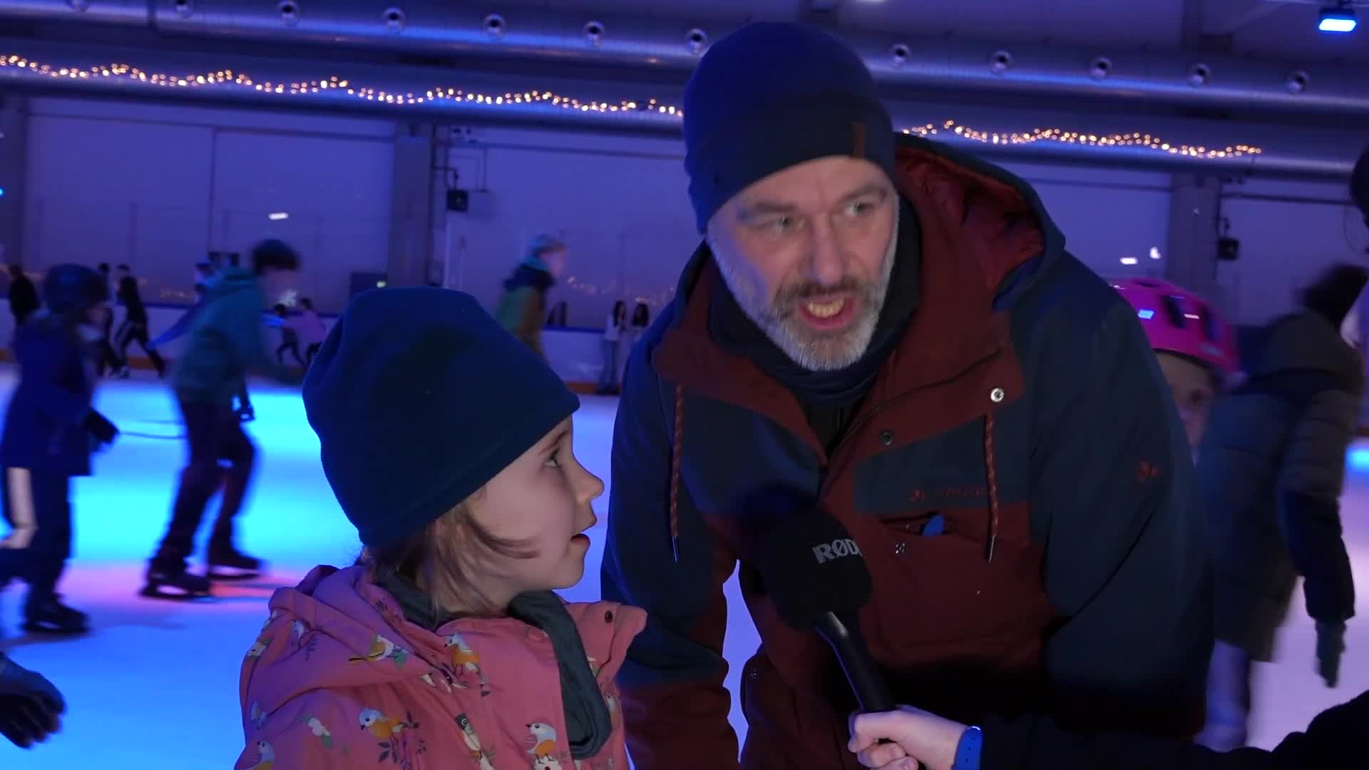 Die Akki-Reporter beim Eislaufen